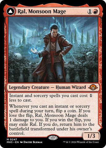 Ral, Monsoon Mage (Modern Horizons 3) Near Mint Foil