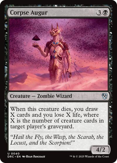 Corpse Augur (Commander: Aetherdrift) Near Mint