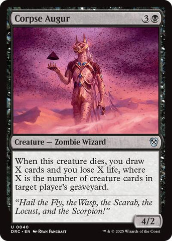 Corpse Augur (Commander: Aetherdrift) Near Mint