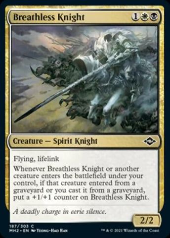 Breathless Knight (Modern Horizons 2) Near Mint Foil