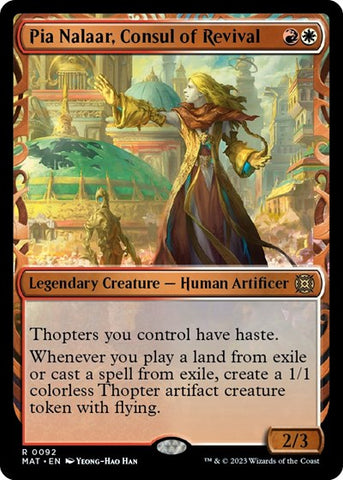 Pia Nalaar, Consul of Revival (Showcase) (March of the Machine: The Aftermath) Near Mint