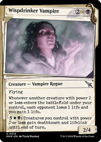 Wispdrinker Vampire (Showcase) (Murders at Karlov Manor) Near Mint