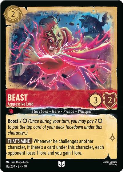 Beast - Aggressive Lord (Whispers in the Well) Near Mint