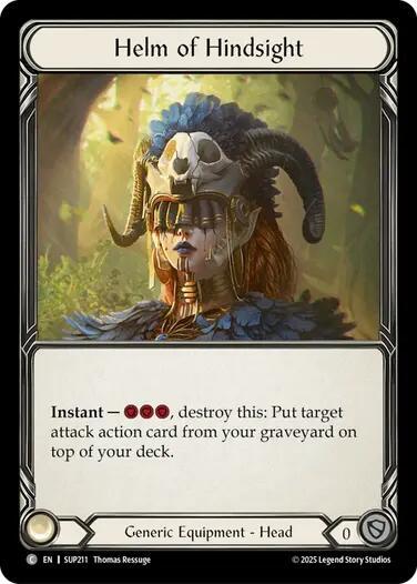 Helm of Hindsight (Super Slam) Near Mint