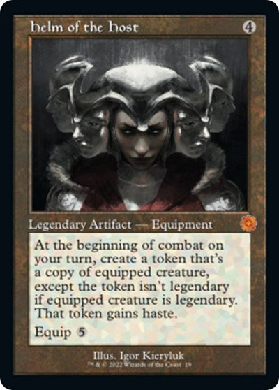 Helm of the Host (The Brothers' War: Retro Frame Artifacts) Near Mint
