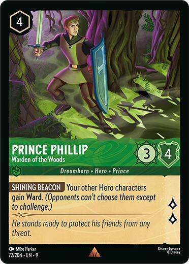 Prince Phillip - Warden of the Woods (Fabled) Near Mint Cold Foil