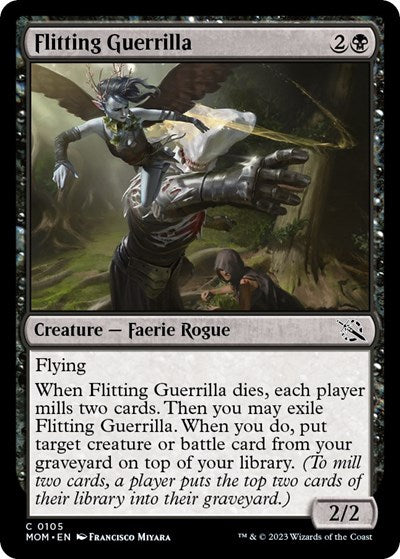 Flitting Guerrilla (March of the Machine) Near Mint Foil