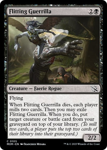 Flitting Guerrilla (March of the Machine) Near Mint Foil