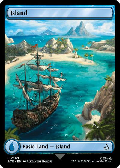 Island (0103) (Universes Beyond: Assassin's Creed) Near Mint