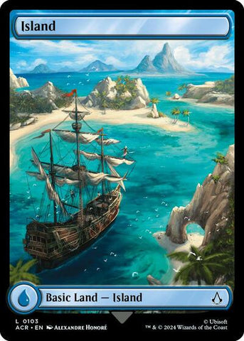 Island (0103) (Universes Beyond: Assassin's Creed) Near Mint