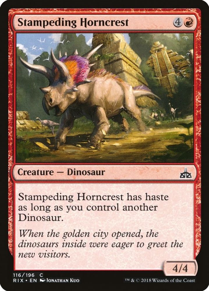 Stampeding Horncrest