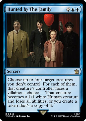 Hunted by The Family (Universes Beyond: Doctor Who) Near Mint