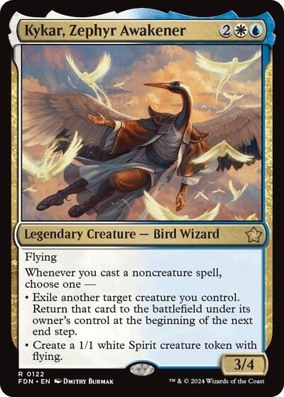 Kykar, Zephyr Awakener (Foundations) Near Mint