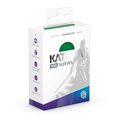 Katana Standard Size Sleeves Jade Garden (100-Pack) (Ultimate Guard) New