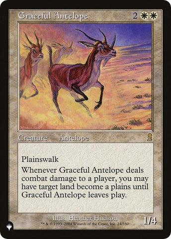 Graceful Antelope (The List) Near Mint