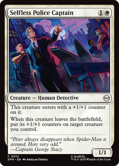 Selfless Police Captain (Marvel's Spider-Man) Near Mint