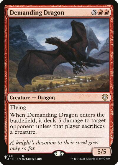 Demanding Dragon (The List) Near Mint