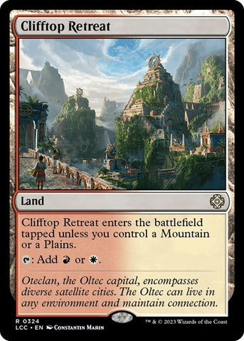 Clifftop Retreat (Commander: The Lost Caverns of Ixalan) Near Mint