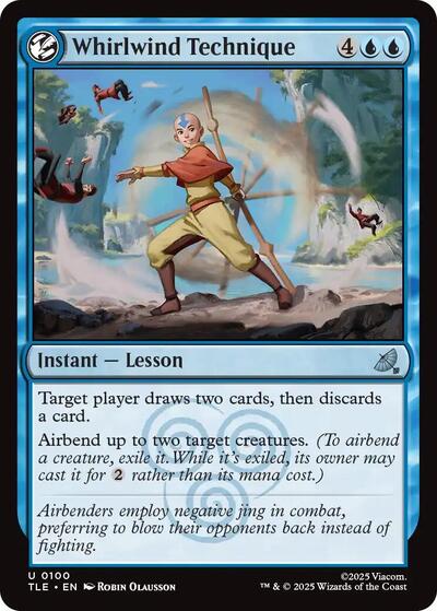 Whirlwind Technique (Avatar: The Last Airbender: Eternal-Legal) Near Mint Foil