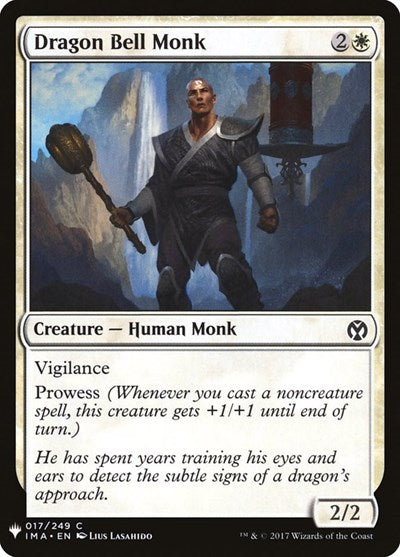 Dragon Bell Monk (Mystery Booster) Near Mint