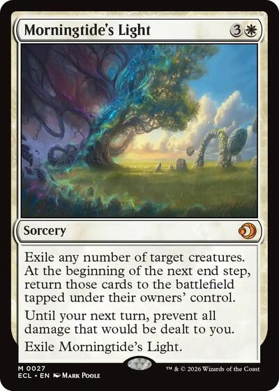 Morningtide's Light (Lorwyn Eclipsed) Near Mint