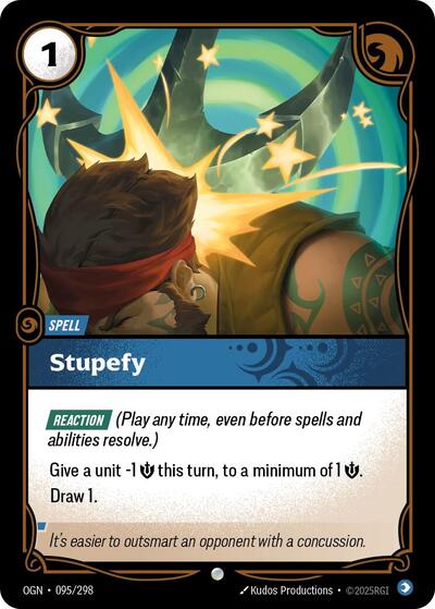 Stupefy (Origins) Near Mint Foil