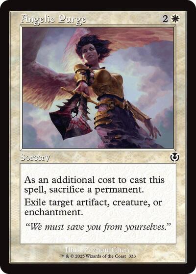 Angelic Purge (Retro Frame) (Innistrad Remastered) Near Mint