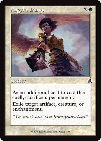 Angelic Purge (Retro Frame) (Innistrad Remastered) Near Mint