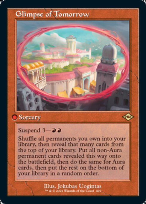 Glimpse of Tomorrow (Retro Frame) (Modern Horizons 2) Near Mint Foil