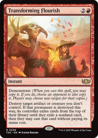 Transforming Flourish (Commander: Tarkir: Dragonstorm) Near Mint