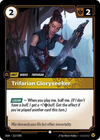 Trifarian Gloryseeker (Origins) Near Mint