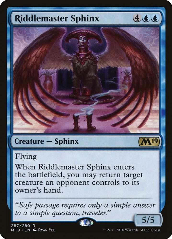 Riddlemaster Sphinx