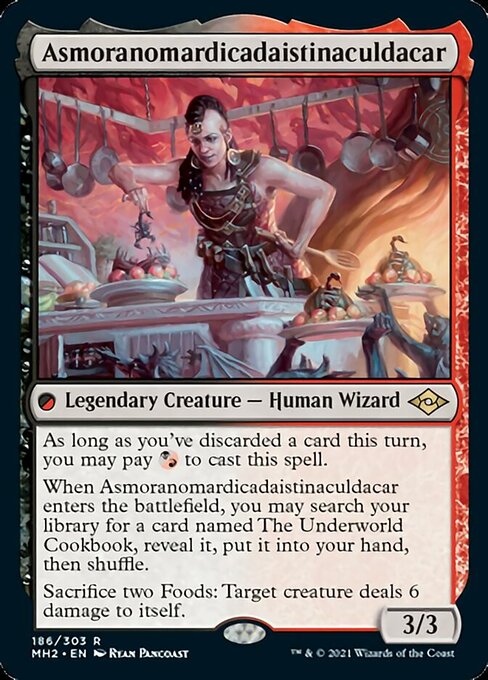 Asmoranomardicadaistinaculdacar (Modern Horizons 2) Near Mint