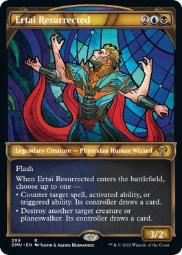 Ertai Resurrected (Showcase) (Dominaria United) Near Mint Foil