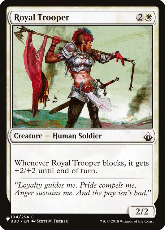 Royal Trooper (The List) Near Mint