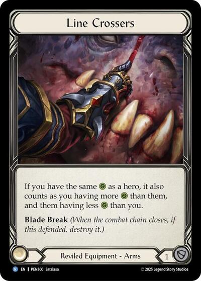 Line Crossers (Compendium of Rathe) Near Mint