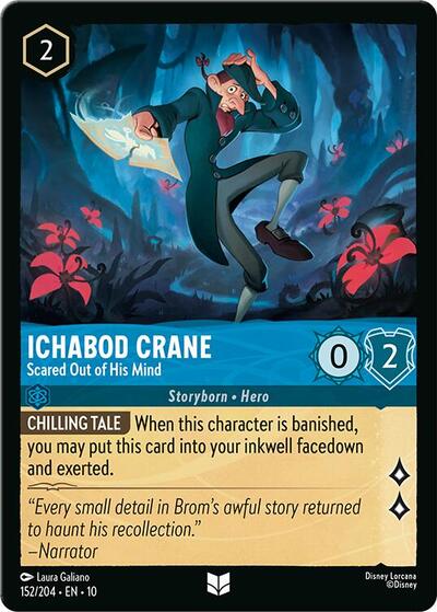 Ichabod Crane - Scared Out of His Mind (Whispers in the Well) Near Mint