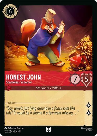 Honest John - Shameless Schemer (Reign of Jafar) Near Mint