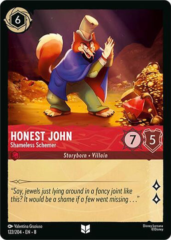 Honest John - Shameless Schemer (Reign of Jafar) Near Mint