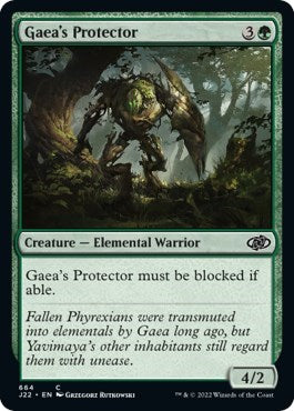 Gaea's Protector (Jumpstart 2022) Near Mint