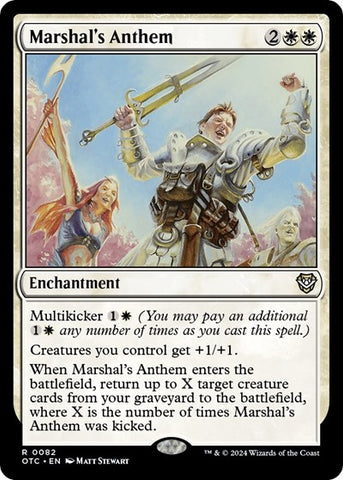 Marshal's Anthem (Commander: Outlaws of Thunder Junction) Near Mint