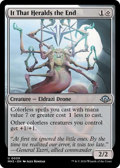 It That Heralds the End (Modern Horizons 3) Near Mint Foil