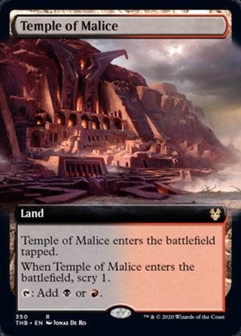 Temple of Malice (Extended Art) (Theros Beyond Death) Near Mint