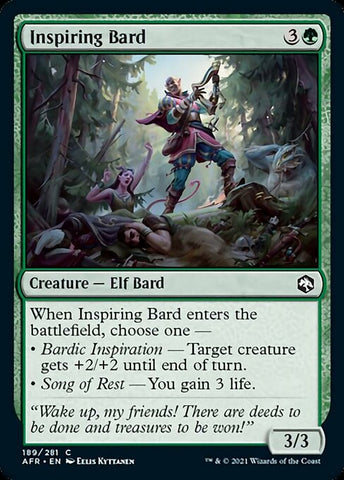 Inspiring Bard (Adventures in the Forgotten Realms) Near Mint
