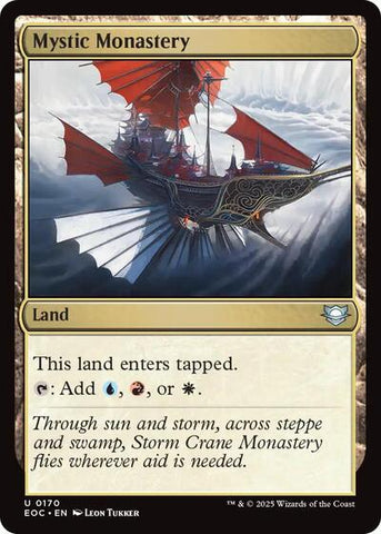 Mystic Monastery (Commander: Edge of Eternities) Near Mint