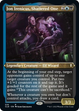 Jon Irenicus, Shattered One (Etched Foil) (Commander Legends: Battle for Baldur's Gate) Near Mint Foil