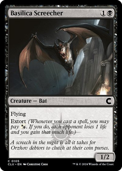 Basilica Screecher (Ravnica: Clue Edition) Near Mint