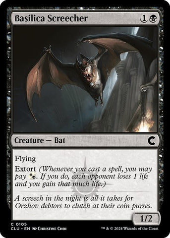 Basilica Screecher (Ravnica: Clue Edition) Near Mint