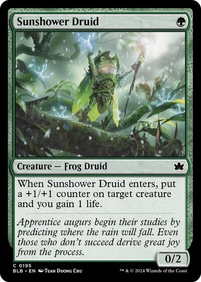 Sunshower Druid (Bloomburrow) Near Mint