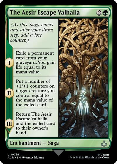The Aesir Escape Valhalla (Universes Beyond: Assassin's Creed) Near Mint Foil